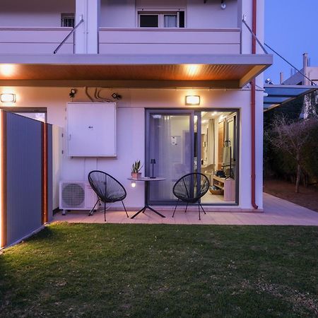 Glaros Casa Verde - Cozy Flat With Garden Near Beach Kato Daratso Ngoại thất bức ảnh