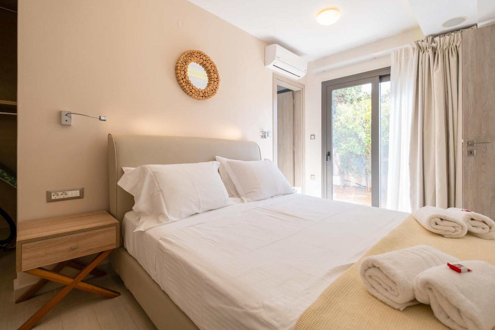 Glaros Casa Verde - Cozy Flat With Garden Near Beach Kato Daratso Ngoại thất bức ảnh