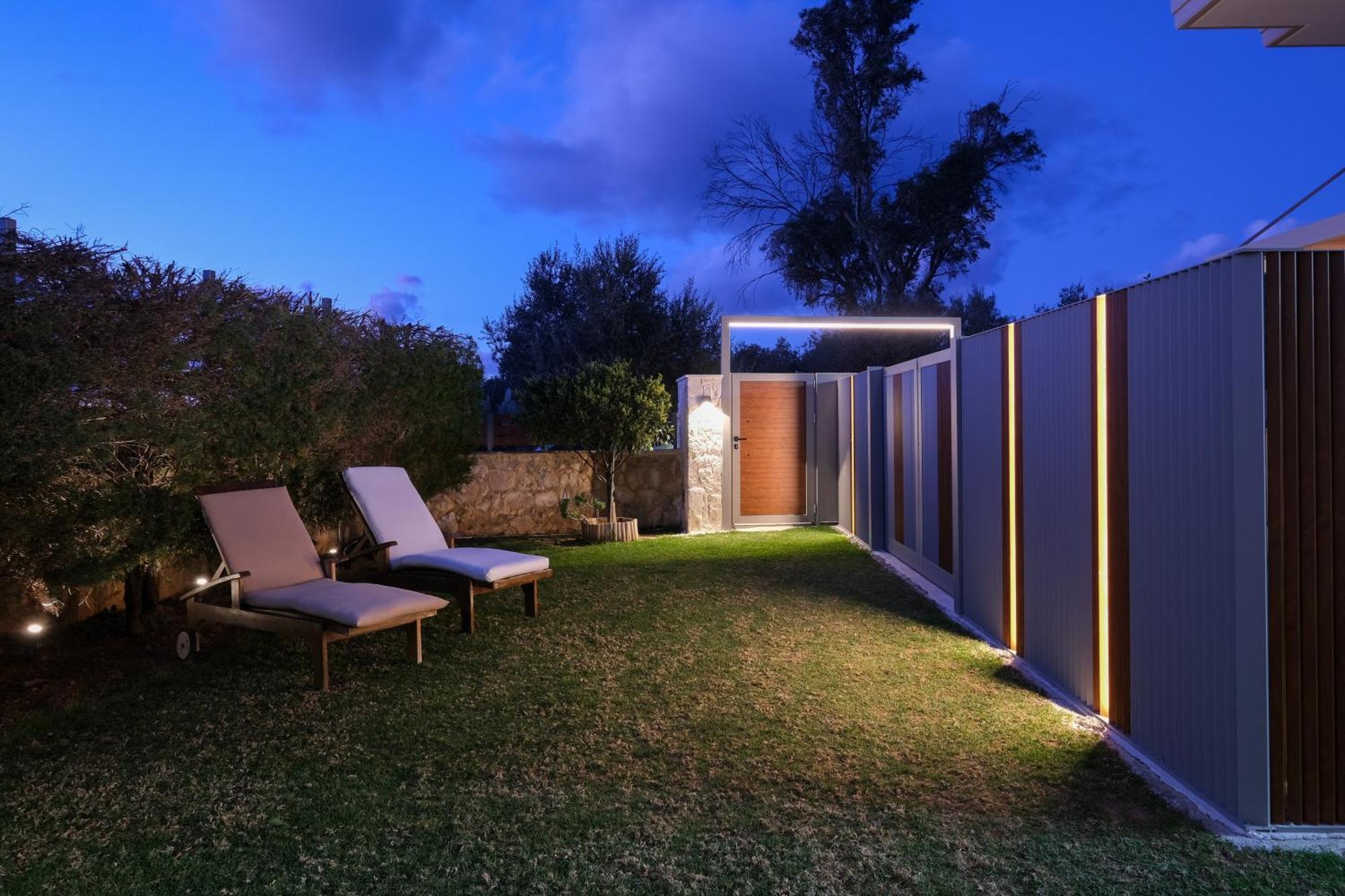 Glaros Casa Verde - Cozy Flat With Garden Near Beach Kato Daratso Ngoại thất bức ảnh