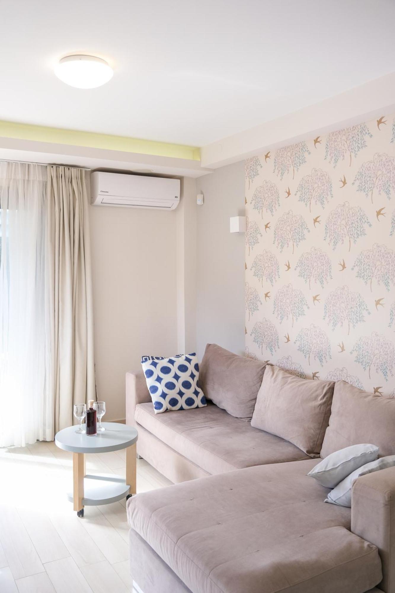Glaros Casa Verde - Cozy Flat With Garden Near Beach Kato Daratso Ngoại thất bức ảnh